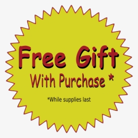 Free Gift Clip Arts - Free With Purchase Png, Transparent Png, Transparent PNG