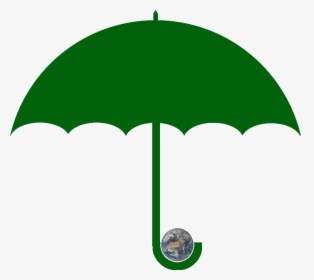 Umbrella Blk Rigy6rrkt Green Full Size Erased Bkgrd - Transparent Background Transparent Umbrella, HD Png Download, Transparent PNG