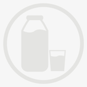 Milk Allergy Grey Icon - Milk Allergy Png, Transparent Png, Transparent PNG