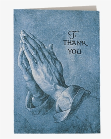 Praying Hands - Hand Study Da Vinci, HD Png Download, Transparent PNG
