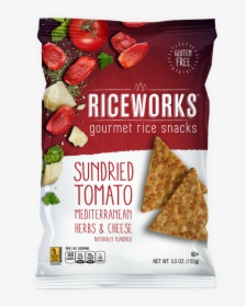 5oz Riceworks Sundried Tomato Mediterranean Herbs & - Rice Chips Sweet Chili, HD Png Download, Transparent PNG