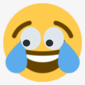 Transparent Monkas Png - Crying Laughing Emoji Distorted, Png Download, Transparent PNG