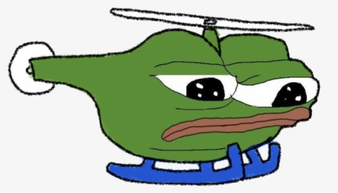 Pepe The Frog Helicopter, HD Png Download, Transparent PNG