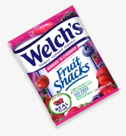 Berries N Cherries Fruit Snacks - Welch's Fruit Snacks, HD Png Download, Transparent PNG