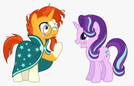 Kiss Vector Mark - Starlight Glimmer And Sunburst Kiss, HD Png Download, Transparent PNG