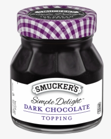 Simple Delight® Dark Chocolate Topping - Smuckers, HD Png Download, Transparent PNG