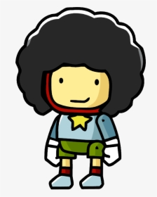 Afro Hair Transparent - Maxwell Scribblenauts Png, Png Download, Transparent PNG