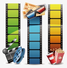 Transparent Filmstrip Clipart - Background Image Film Strip Png, Png Download, Transparent PNG
