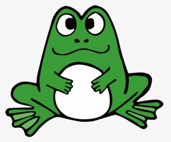Amphibian Frog Cartoon - รูป กบ การ์ตูน น่า รัก, HD Png Download, Transparent PNG