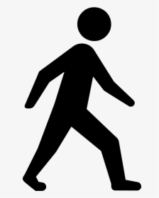 Person Walking - People Walking Icon Png, Transparent Png, Transparent PNG
