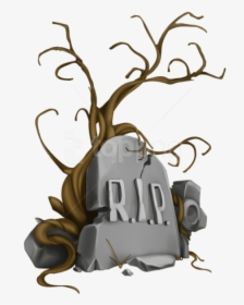 Rip Tombstone Png - Transparent Background Tombstone Clipart, Png Download, Transparent PNG