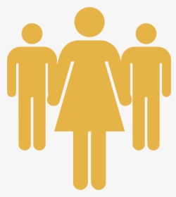 Yellow Person Icon Png , Png Download - Group Of Yellow People, Transparent Png, Transparent PNG