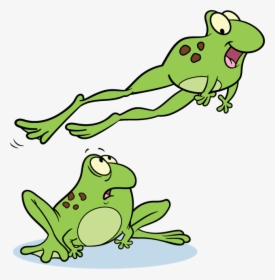 Clip Art Leap Frog Png - Clip Art Frogs Jumping, Transparent Png, Transparent PNG