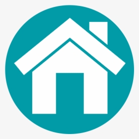 House Icon Turquoise, HD Png Download, Transparent PNG