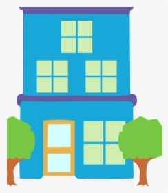 Double Storey House Icon Image, HD Png Download, Transparent PNG