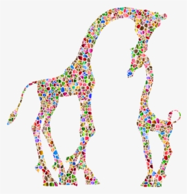 Party Supply,animal Figure,giraffe - Free Black And White Unicorn, HD Png Download, Transparent PNG
