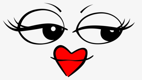 Seductive Female Smiley Face Clip Arts - Too Cute To Handle, HD Png Download, Transparent PNG