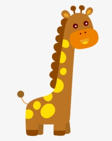 Baby Giraffe Png - Cute Baby Giraffe Cartoon, Transparent Png, Transparent PNG