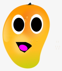 Mango With Face Clipart, HD Png Download, Transparent PNG