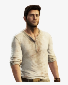 Nathan Drake Png Image - Nathan Drake Shirt Style, Transparent Png, Transparent PNG