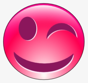 Smiley Face With Closed Eyes Clipart - Circle, HD Png Download, Transparent PNG