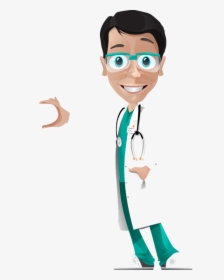 Doctor Cartoon Vector Psd And Clipart With Transparent - Cartoon Transparent Doctor Hd Png, Png Download, Transparent PNG