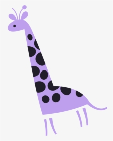 Purple Giraffes, HD Png Download, Transparent PNG