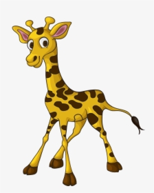 Baby Drawing Giraffe - Baby Giraffe Drawing Png, Transparent Png, Transparent PNG