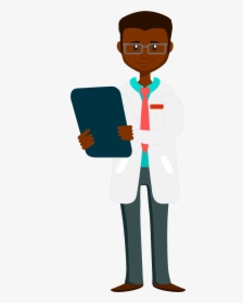 African Doctor Clip Arts - African American Doctor Clipart, HD Png Download, Transparent PNG