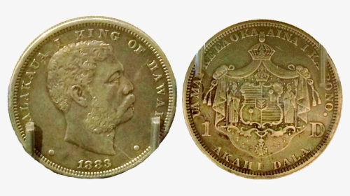 1883 Kalakakua One Dollar - Emperor Zeno, HD Png Download, Transparent PNG
