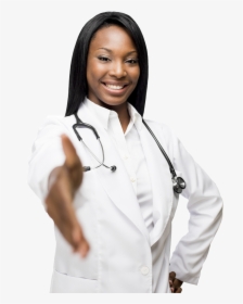 Personal Care Services To Our Valued Patients In Our - African Female Doctor Png, Transparent Png, Transparent PNG