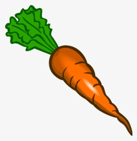 Carrot Food Vegetable Clip Art - Carrot Clipart Png, Transparent Png, Transparent PNG
