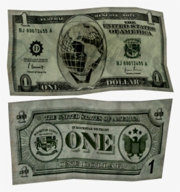 One Dollar Png - Gtav One Dollar Bill, Transparent Png, Transparent PNG
