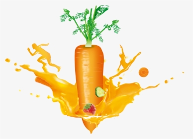 Carrot Creative Transprent Png - Carrots Juice Clip Art, Transparent Png, Transparent PNG