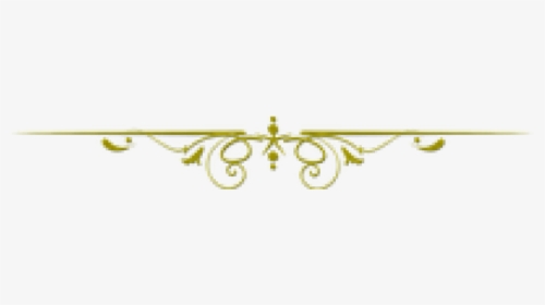 Decorative Line Gold Clipart Lines Png - Line Border Gold Clipart, Transparent Png, Transparent PNG