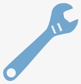 Wrench Icon Png - Blue Wrench Icon Png, Transparent Png, Transparent PNG