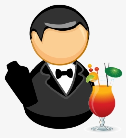 Barman Bartender, HD Png Download, Transparent PNG