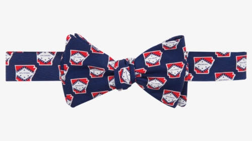 Arkansas Traditional Bow Tie Navy - Motif, HD Png Download, Transparent PNG
