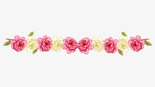Transparent Pictures Free Icons - Background Pink Flower Border, HD Png Download, Transparent PNG