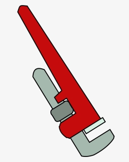 Angle,line,pipe Wrench - Blue Pipe Wrench Clipart, HD Png Download, Transparent PNG