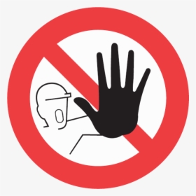 No Admittance Sign - Don T Open Door Sign, HD Png Download, Transparent PNG