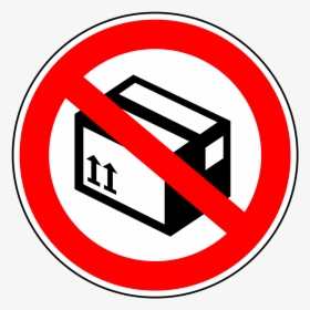 No Packages,package Pictures - Package Ban, HD Png Download, Transparent PNG