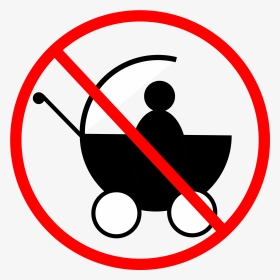 Area,symbol,signage - No Baby Clipart, HD Png Download, Transparent PNG