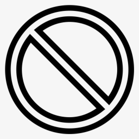 Prohibited No Sign Fractal - Circle, HD Png Download, Transparent PNG