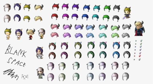 Maplestory Female Hairstyles - Maplestory Cute Hair Style, HD Png Download, Transparent PNG