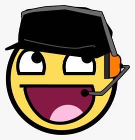 Team Fortress 2 Smiley Clip Art - Awesome Face Scout, HD Png Download, Transparent PNG