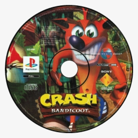 Crash Bandicoot Ps1 Disc, HD Png Download, Transparent PNG