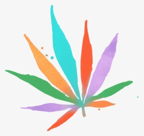 Cannabis Watercolor Png, Transparent Png, Transparent PNG
