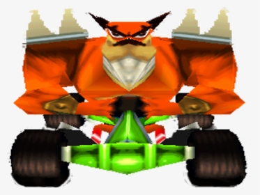 Image Crash Team Racing Crash Bandicoot In Kart Png - Crash Team Racing Tiny Tiger, Transparent Png, Transparent PNG