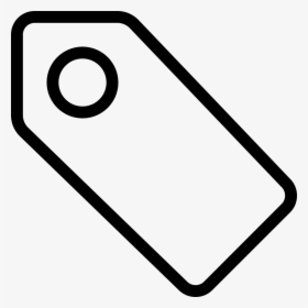 Transparent Tag Vector Png - Outline Price Tag Clipart, Png Download, Transparent PNG